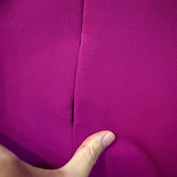 Tahari Magenta Dress, Size 10 - Picture 5 of 7